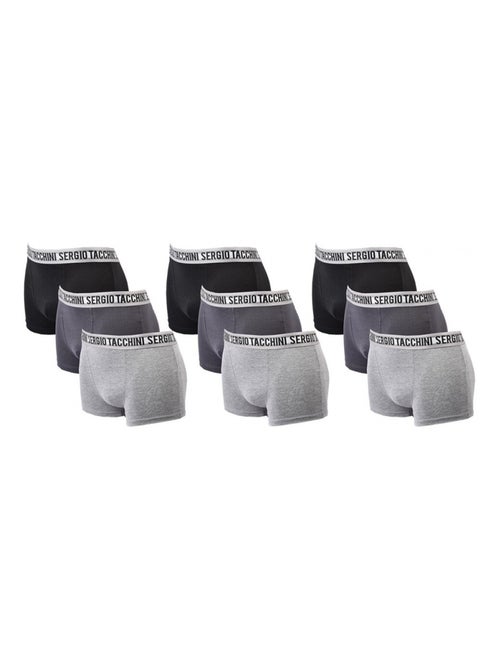Bóxer hombre SERGIO TACCHINI X9 - Pack de 9 - Kiabi