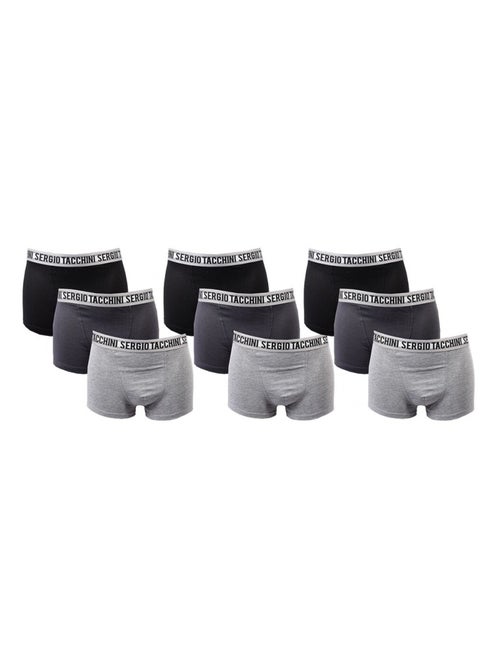 Bóxer hombre SERGIO TACCHINI X9 - Pack de 9 - Kiabi