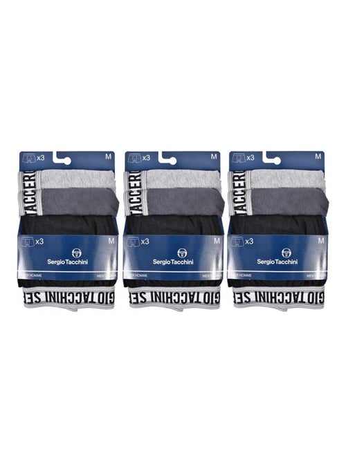 Bóxer hombre SERGIO TACCHINI X9 - Pack de 9 - Kiabi