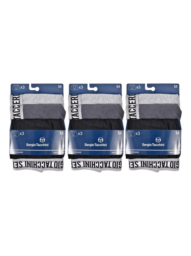 Bóxer hombre SERGIO TACCHINI X9 - Pack de 9 Multicolor - Kiabi