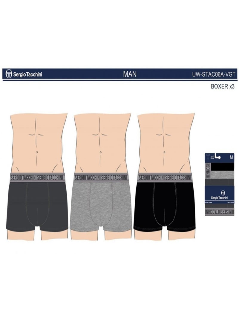 Bóxer hombre SERGIO TACCHINI X9 - Pack de 9 Multicolor - Kiabi