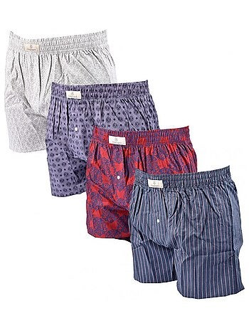 Bóxer Largo CXL BY LACROIX X4 - Pack de 4