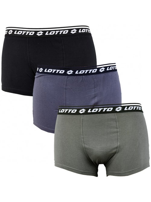 Bóxer LOTTO para Hombre 100% ALGODÓN - Pack de 3 - Kiabi