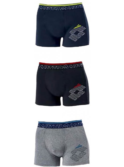 Bóxer LOTTO para Hombre Calidad y Confort - Surtido modelos según llegadas - Pack de 3 - Kiabi