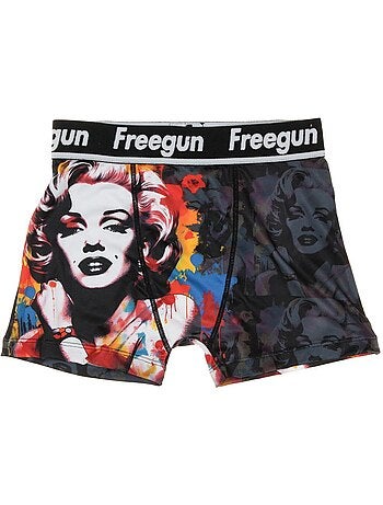 Boxer multicolor para niño Freegun Kulte
