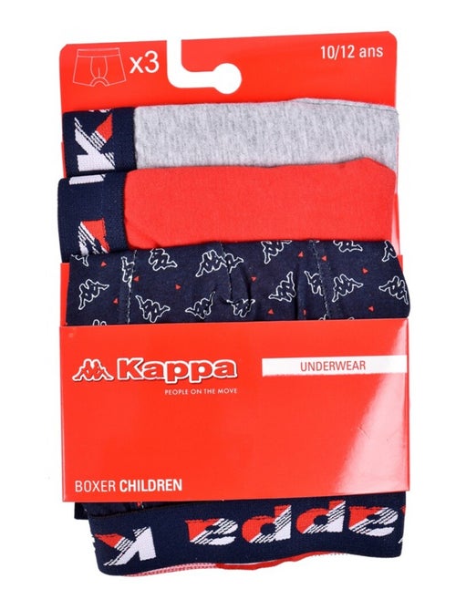 Bóxer Niño KAPPA - Pack de 3 - Kiabi