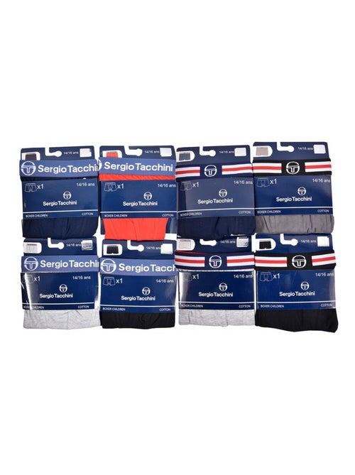 Bóxer Niño SERGIO TACCHINI - Pack de 8 - Kiabi