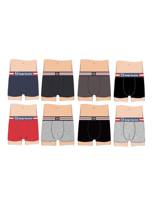 Bóxer Niño SERGIO TACCHINI - Pack de 8 - Kiabi