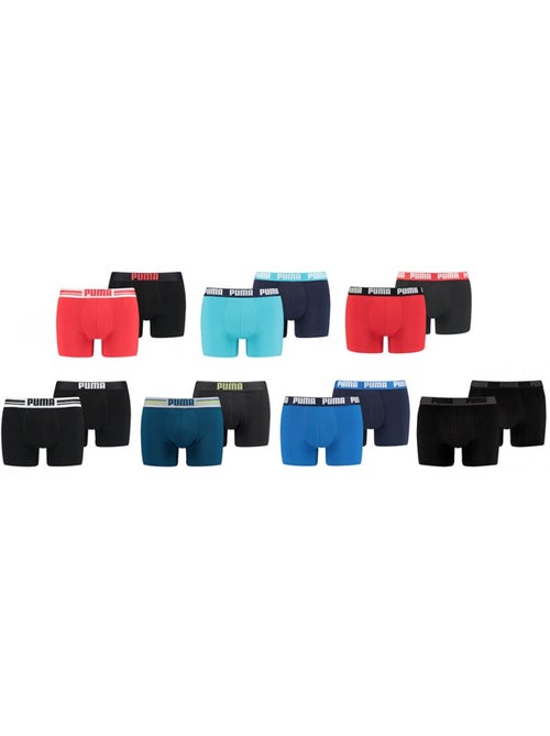 Bóxer PUMA para Hombre Calidad y Confort - Surtido modelos según disponibilidad - Pack de 6 - Kiabi
