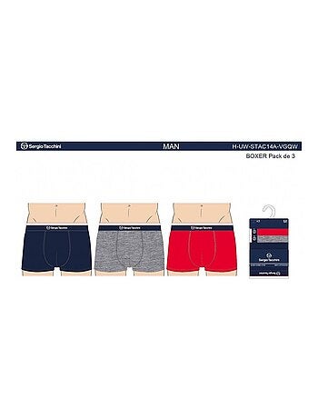 Bóxer SERGIO TACCHINI - Pack de 3