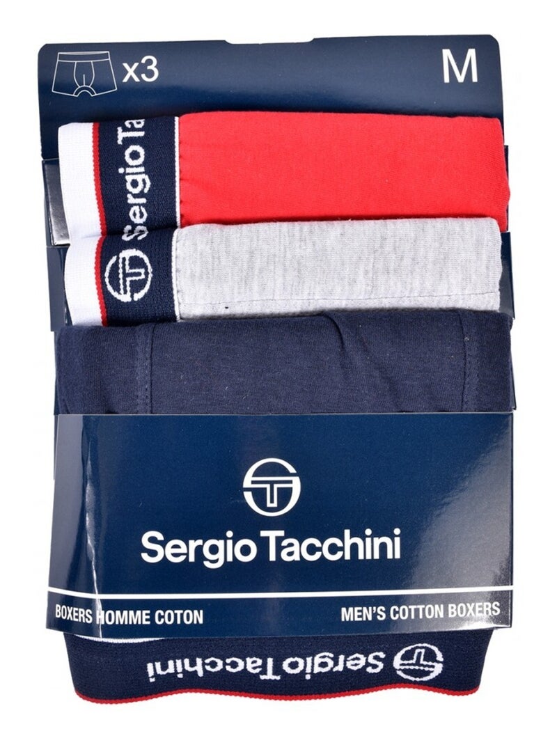 Bóxer SERGIO TACCHINI - Pack de 3 Multicolor - Kiabi