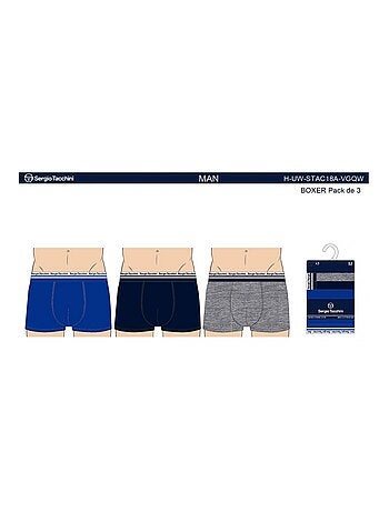 Bóxer SERGIO TACCHINI - Pack de 3