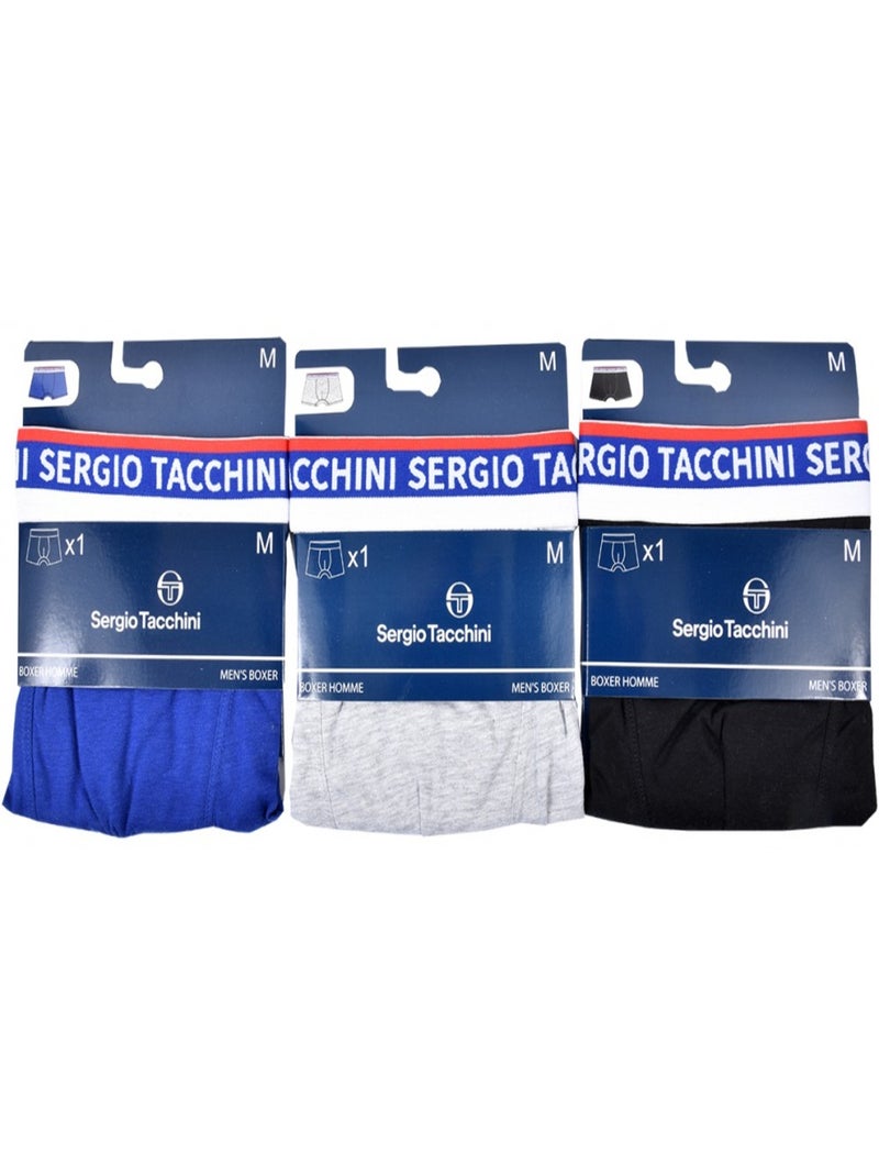 Bóxer SERGIO TACCHINI - Pack de 3 Multicolor - Kiabi