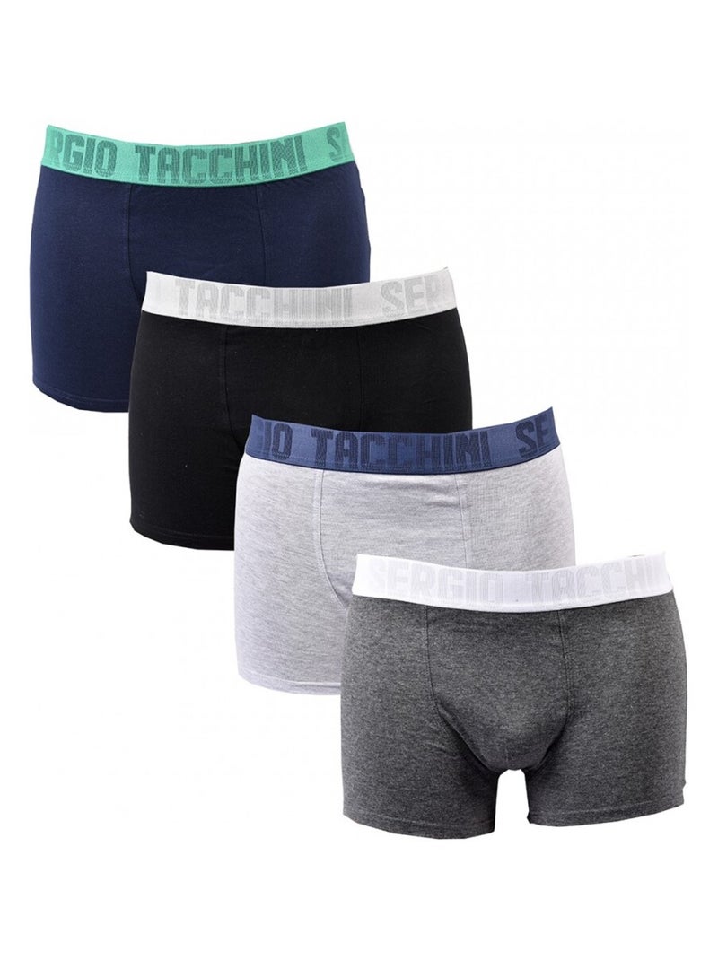 Bóxer SERGIO TACCHINI - Pack de 4 Multicolor - Kiabi