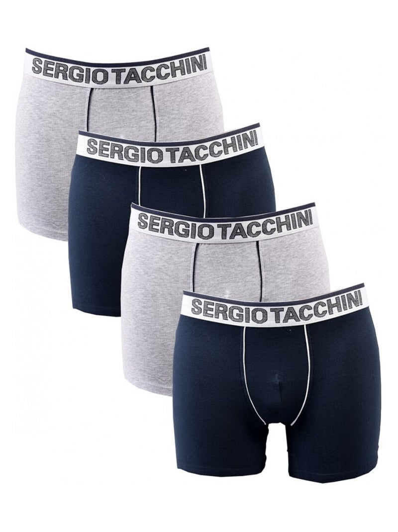 Bóxer SERGIO TACCHINI - Pack de 4 Multicolor - Kiabi