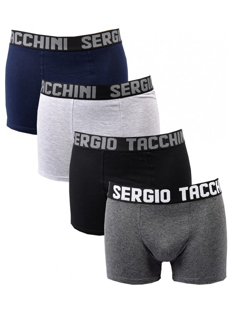 Bóxer SERGIO TACCHINI - Pack de 4 Multicolor - Kiabi