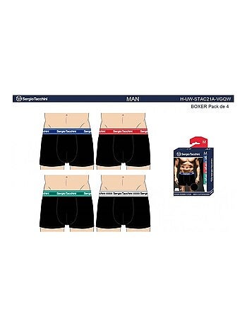 Bóxer SERGIO TACCHINI - Pack de 4