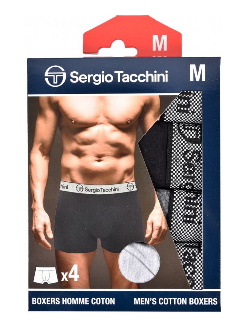 Bóxer SERGIO TACCHINI - Pack de 4 Multicolor - Kiabi