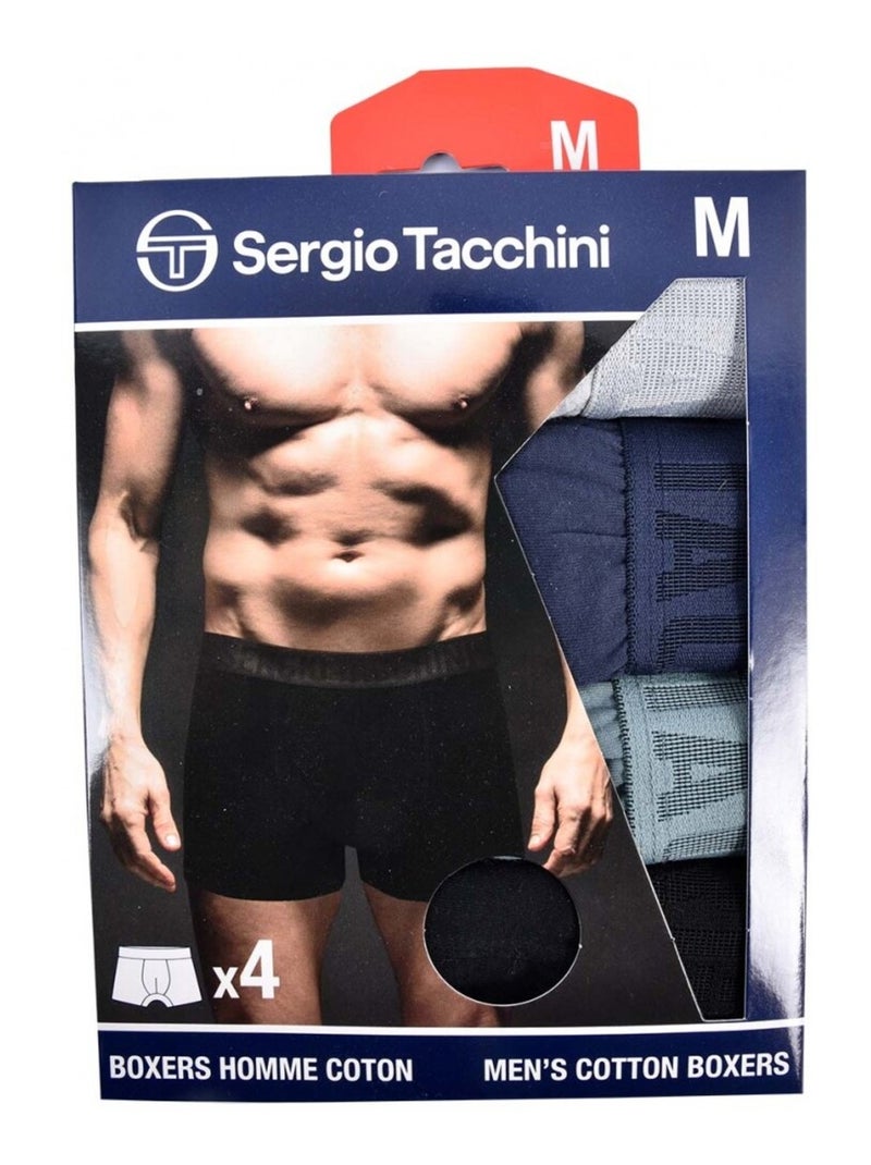 Bóxer SERGIO TACCHINI - Pack de 4 Multicolor - Kiabi