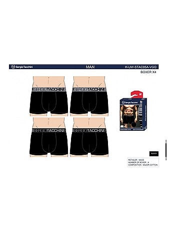 Bóxer SERGIO TACCHINI - Pack de 4