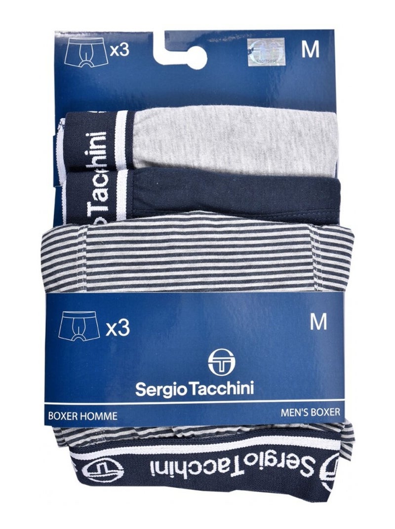 Bóxer SERGIO TACCHINI X3 - Pack de 3 Multicolor - Kiabi