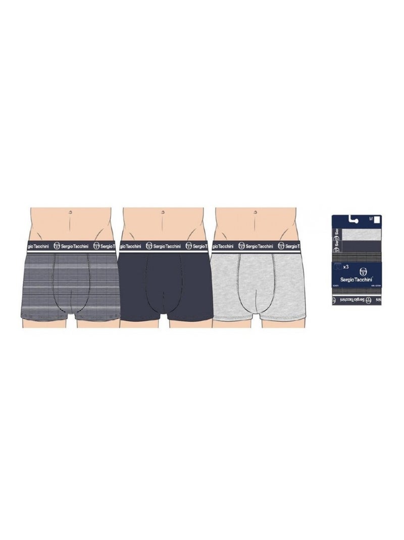 Bóxer SERGIO TACCHINI X3 - Pack de 3 Multicolor - Kiabi