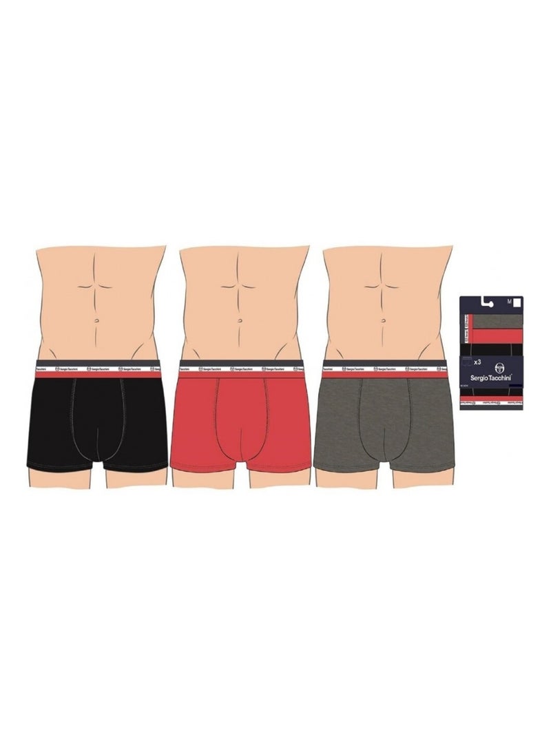 Bóxer SERGIO TACCHINI X3 - Pack de 3 Multicolor - Kiabi