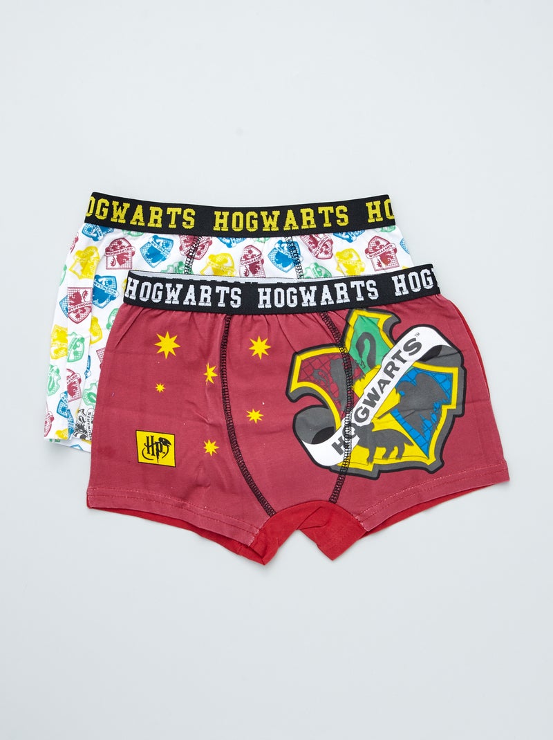 Boxers 'Harry Potter' con estampado - Pack de 2 ROJO - Kiabi
