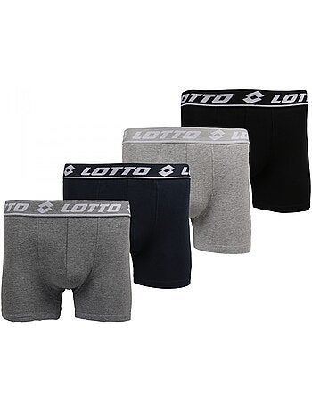 Bóxers hombre LOTTO - pack de 4