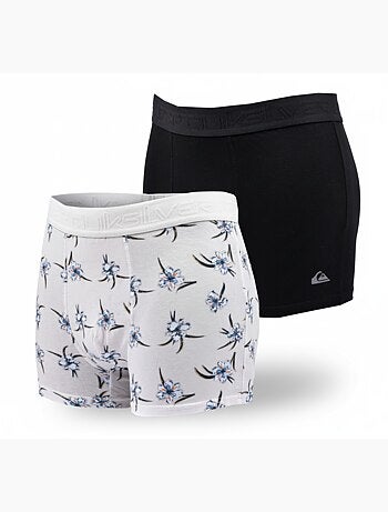 Bóxers Hombre QUIKSILVER Algodón Stretch - Pack de 2