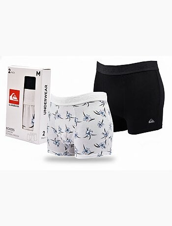 Bóxers Hombre QUIKSILVER Algodón Stretch - Pack de 2