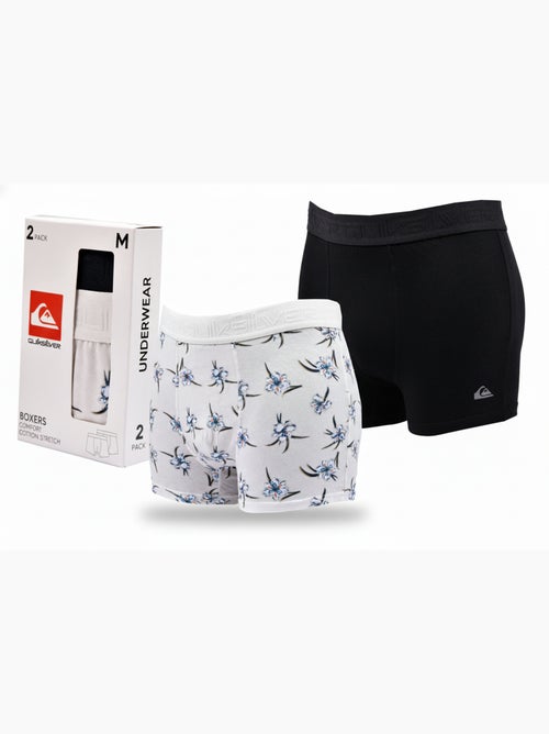 Bóxers Hombre QUIKSILVER Algodón Stretch - Pack de 2 - Kiabi