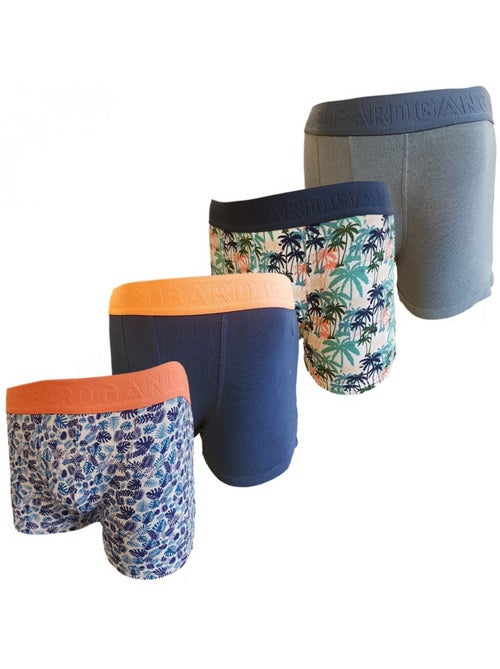 Bóxers hombre SLIBARD GANG - Pack de 4 - Kiabi