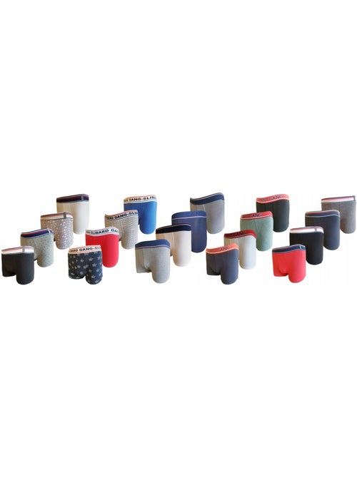 Bóxers hombre Slibard Gang Confort y Calidad - Pack de 8 - Kiabi