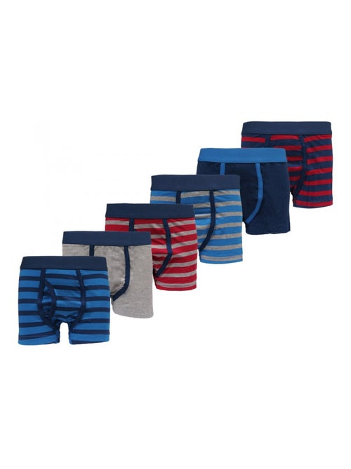 Boxers niño Tom Franks pack de 6 - Kiabi Boxers niño Tom Franks pack de 6 - Kiabi
