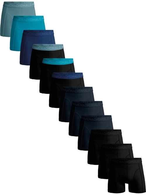 Boxers pack de 12 en algodón premium Muchachomalo confort transpirable y ajuste perfecto - Kiabi Boxers pack de 12 en algodón premium Muchachomalo confort transpirable y ajuste perfecto - Kiabi