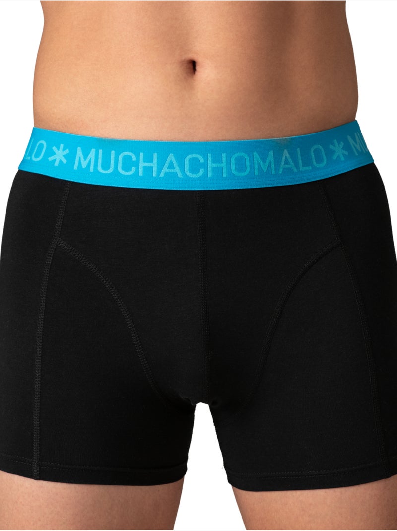 Boxers pack de 12 en algodón premium Muchachomalo confort transpirable y ajuste perfecto Azul Negro - Kiabi