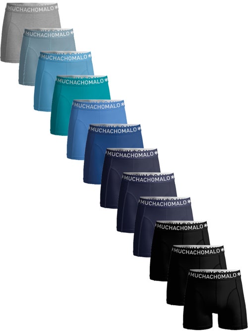 Boxers pack de 12 en algodón premium Muchachomalo confort transpirable y ajuste perfecto - Kiabi