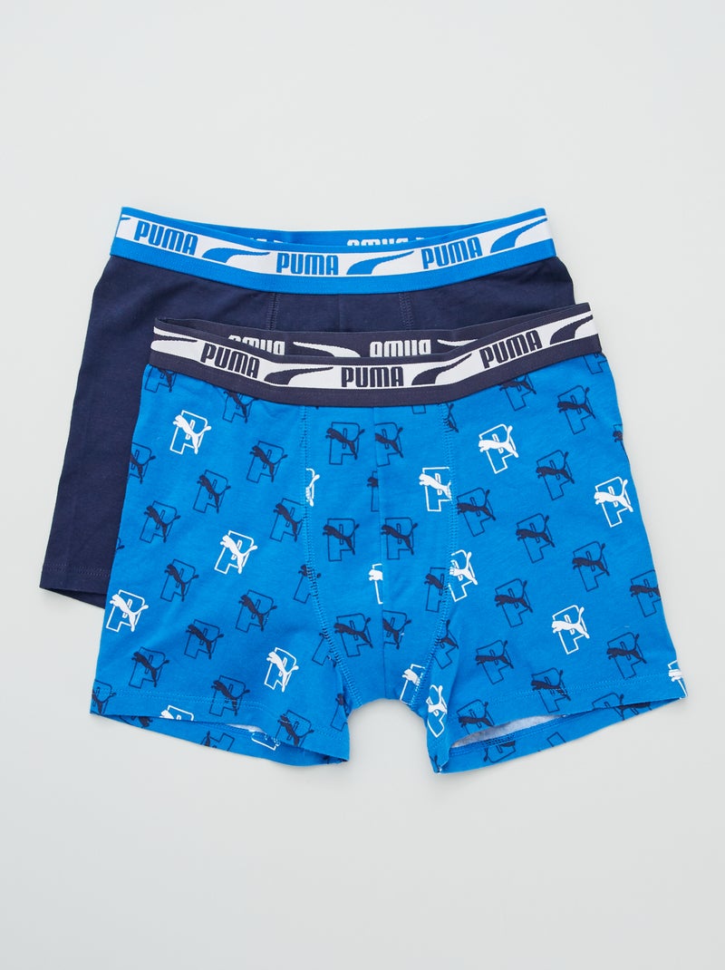 Bóxers 'Puma' - Pack de 2 AZUL - Kiabi