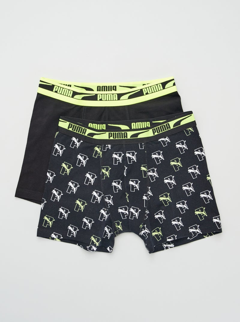 Bóxers 'Puma' - Pack de 2 NEGRO - Kiabi