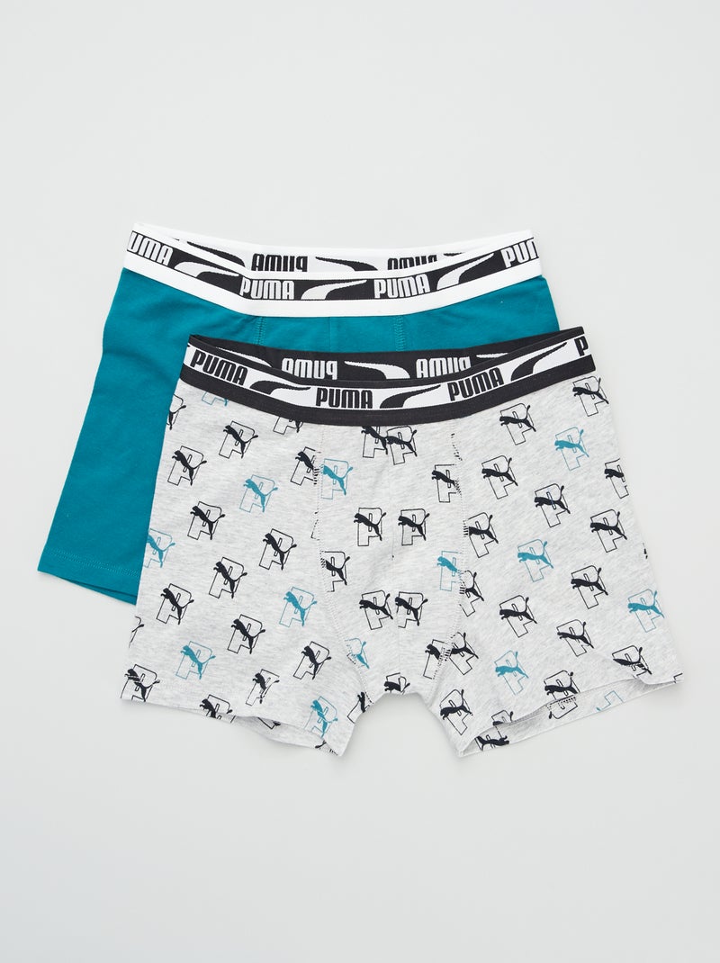 Bóxers 'Puma' - Pack de 2 VERDE - Kiabi