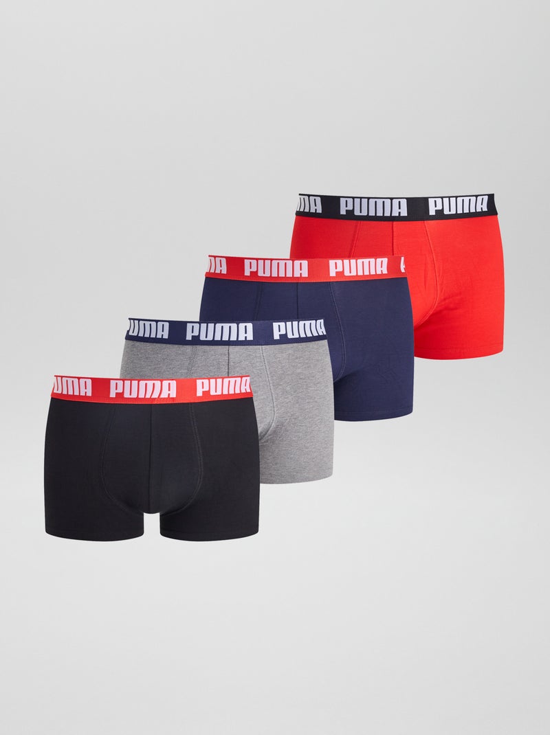 Bóxers 'Puma' - Pack de 4 ROJO - Kiabi
