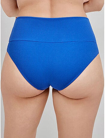Braga bikini alta multiposición en tejido de estructura