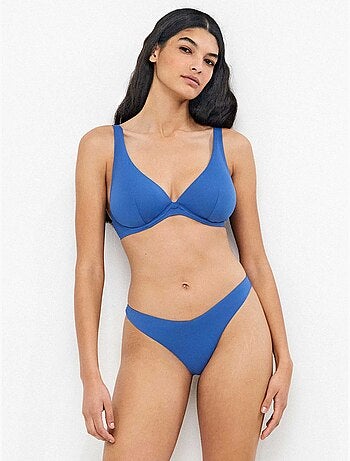Braga bikini brasileña corte en v