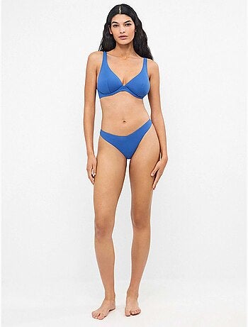 Braga bikini brasileña corte en v