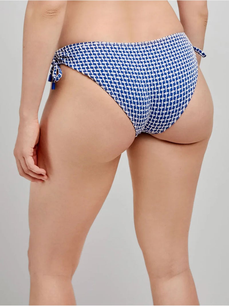 Braga bikini clásica ajustable en laterales en tejido de estructura Multicolor - Kiabi