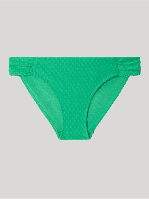 Braga bikini clásica con aberturas laterales en tejido plumetti - Kiabi Braga bikini clásica con aberturas laterales en tejido plumetti - Kiabi