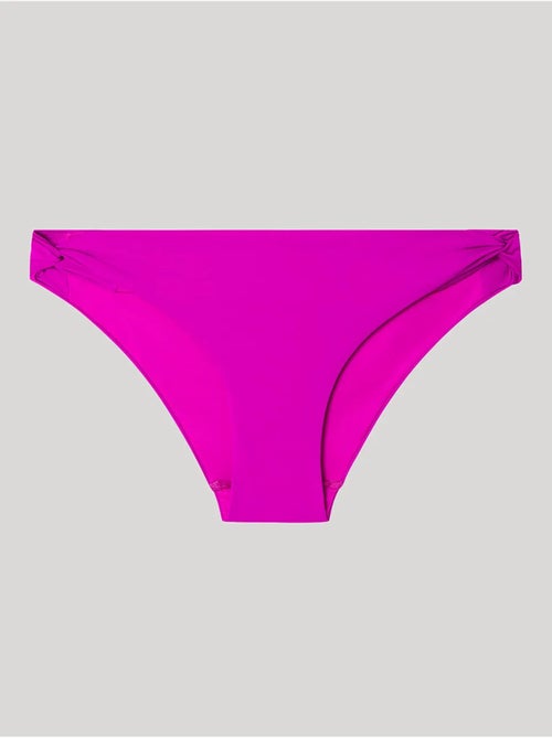 Braga bikini clásica con cruce de tejido en laterales - Kiabi Braga bikini clásica con cruce de tejido en laterales - Kiabi