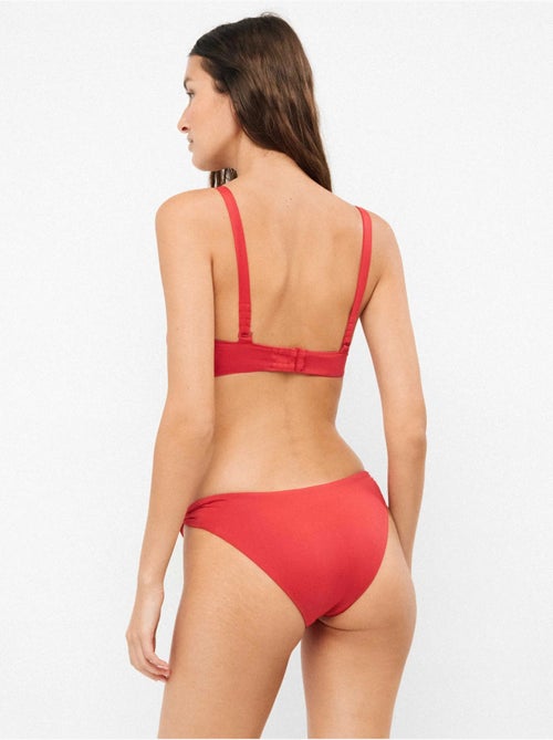 Braga bikini clásica con detalle de nudo en laterales - Kiabi Braga bikini clásica con detalle de nudo en laterales - Kiabi