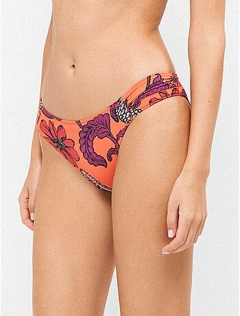 Braga bikini clásica con frunces laterales